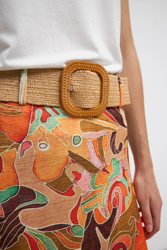 Anis Skirt | Tangerine