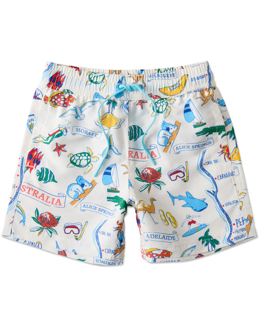 Aussie Road Trip Kids Boardies