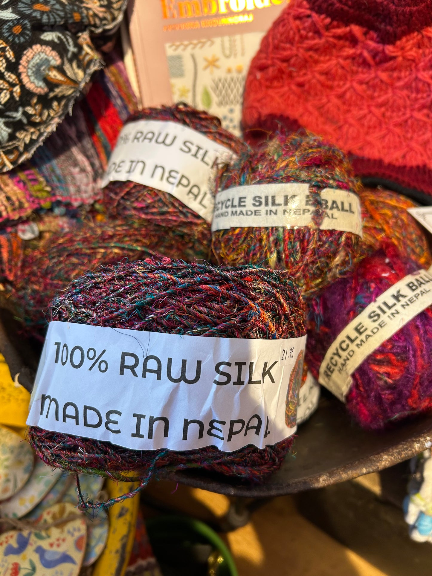 Mandala Traders Large Silk Yarn