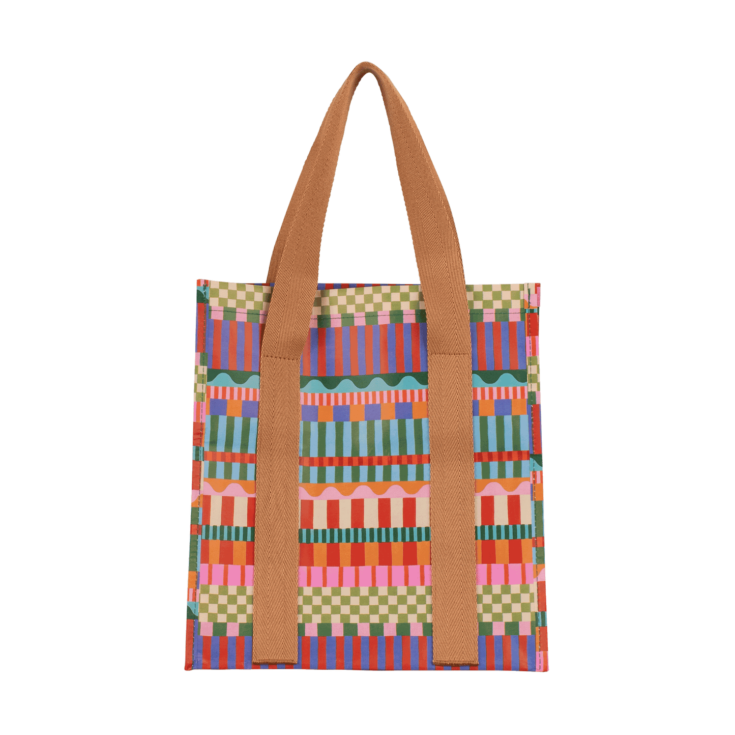 Market Bag Blocks and Stripe