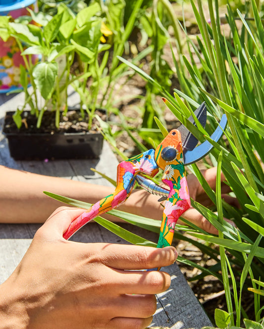 Garden Secateurs and Gloves Set | Follow The Sun Yellow
