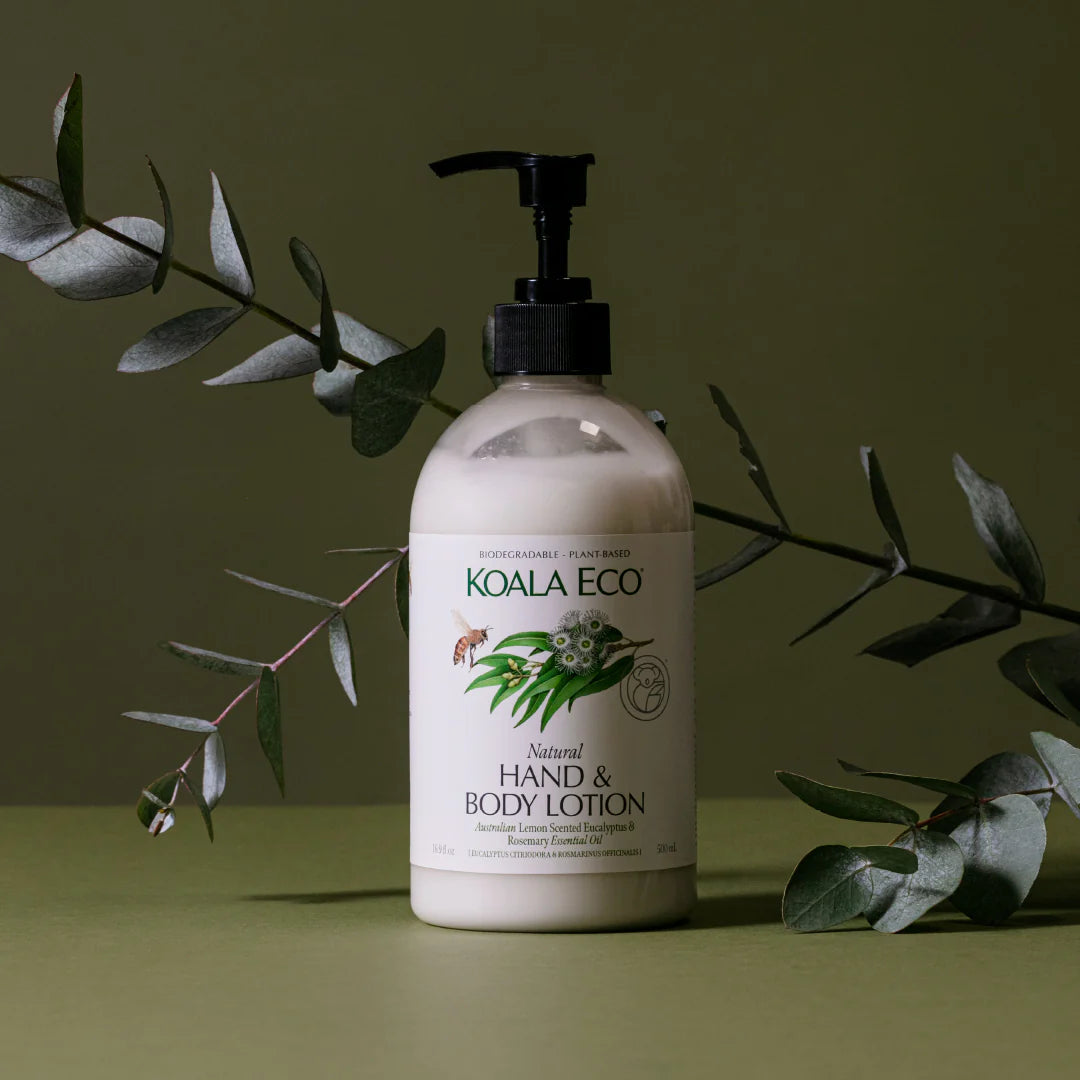 Hand and Body Lotion | Lemon Scented Eucalyptus, Rosemary Essential Oil