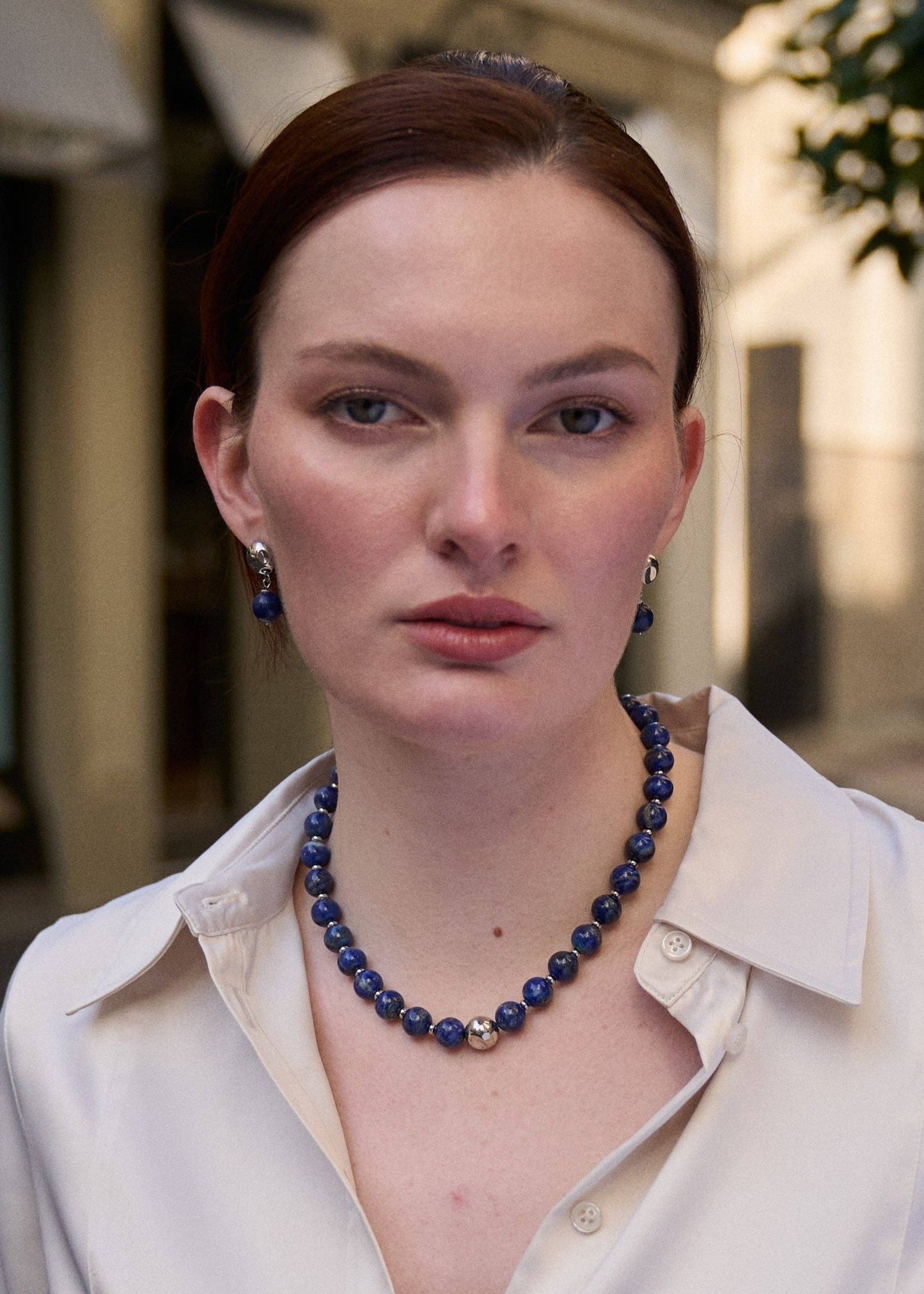 The Dua | Lapis Lazuli Earrings