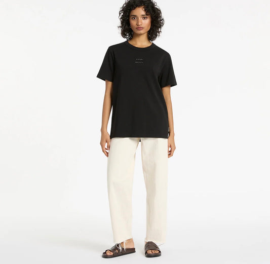 Status Anxiety Feels Right Tee | Black