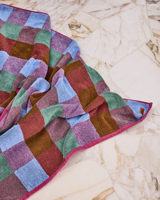 Terry Bath Towel | Bondi Tartan