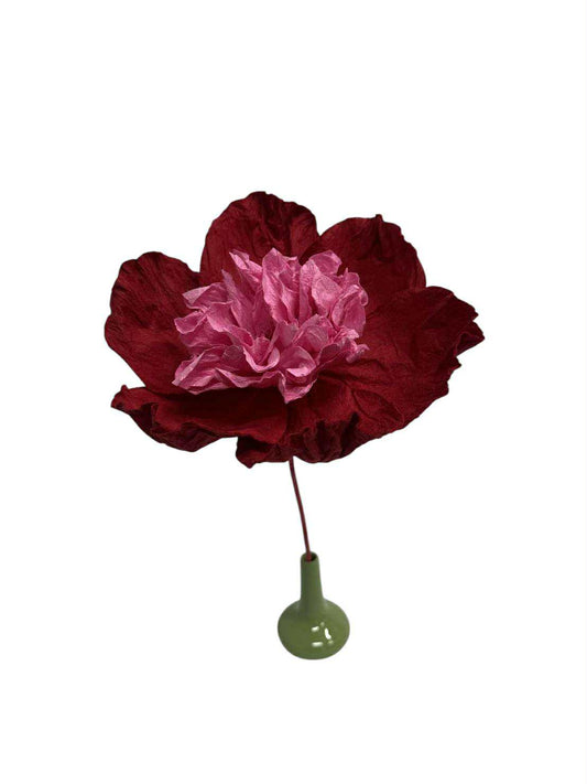 Camellia Paper Flower | Red