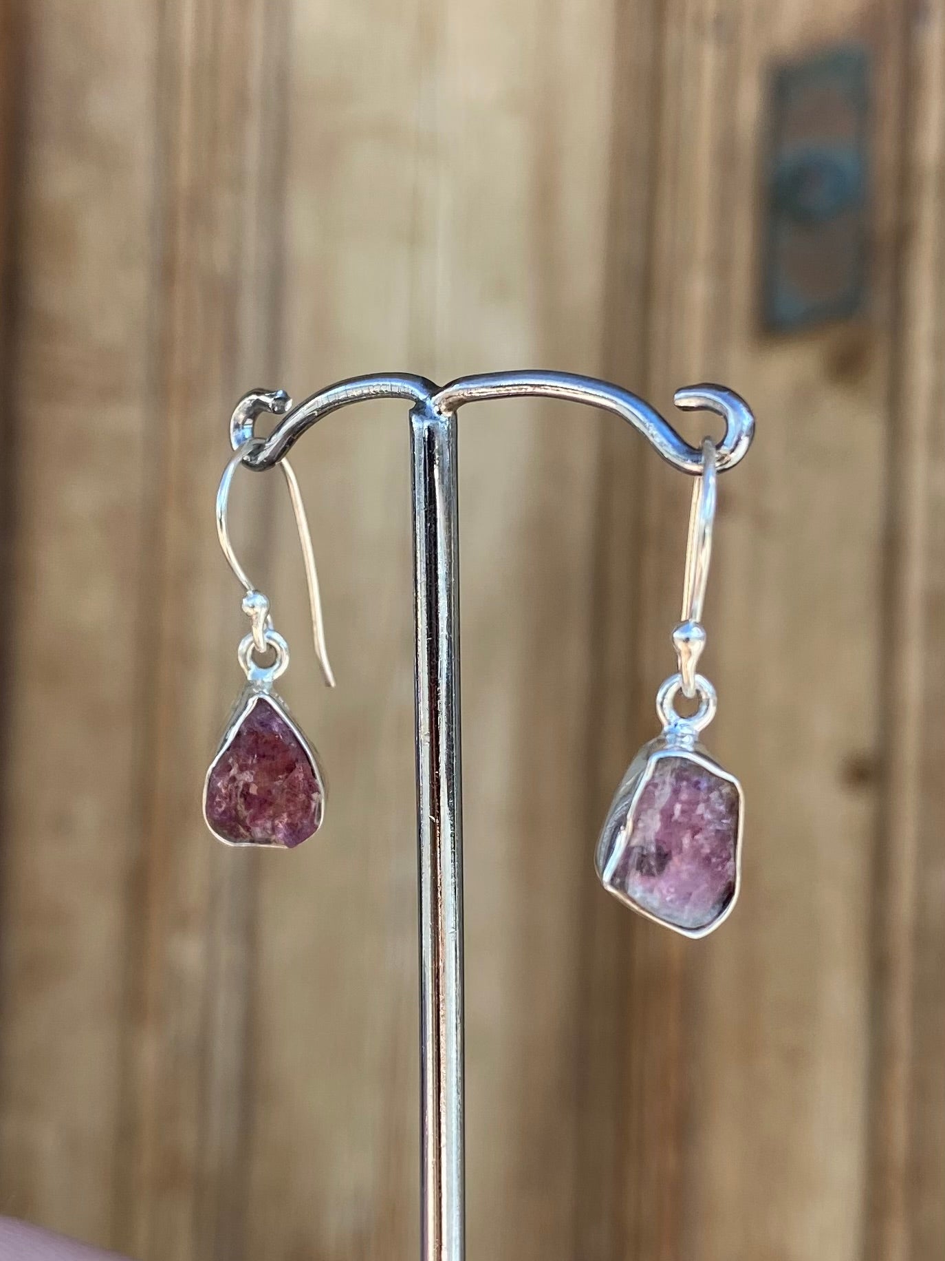Tourmaline Pink Earring