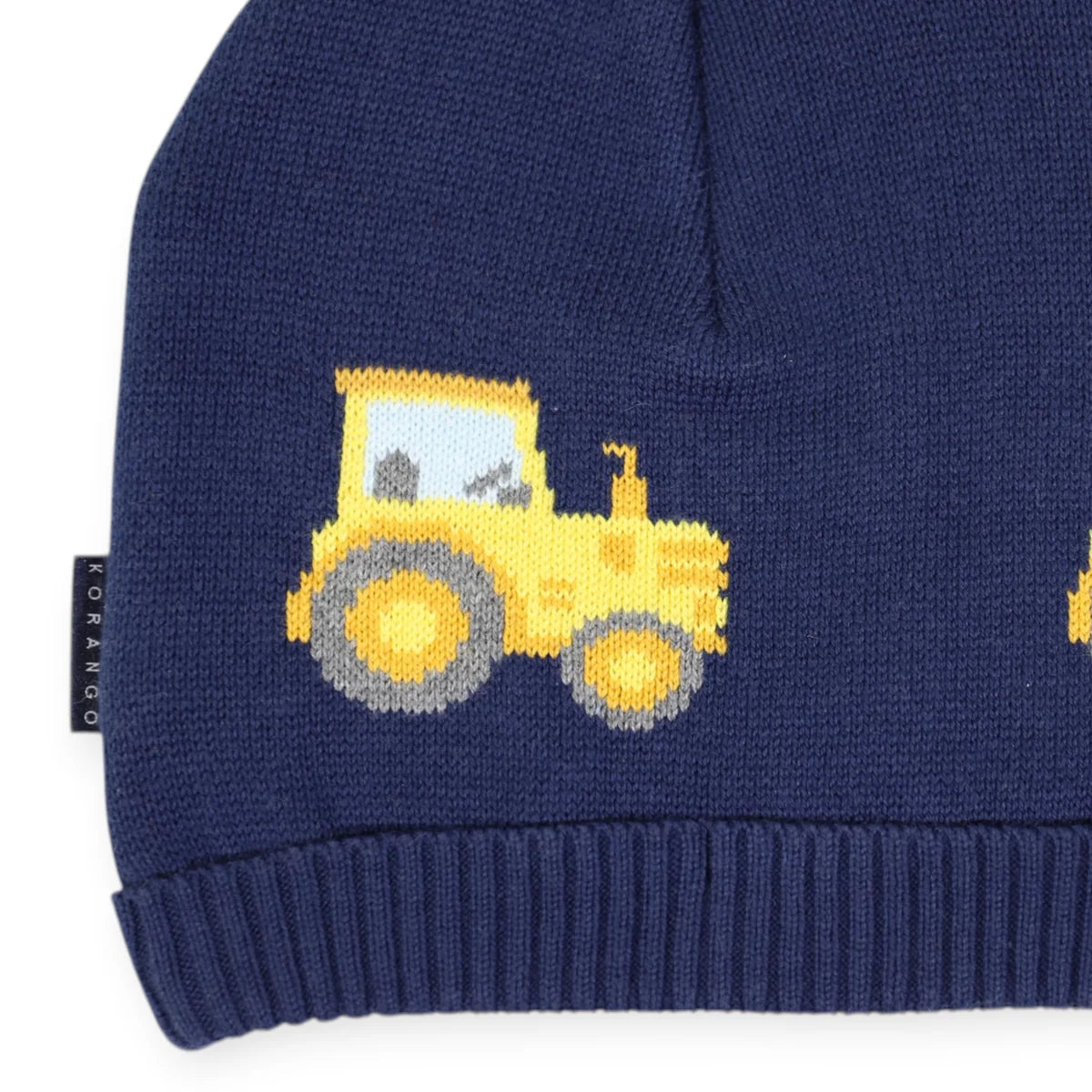 Tractor Cotton Beanie | Navy