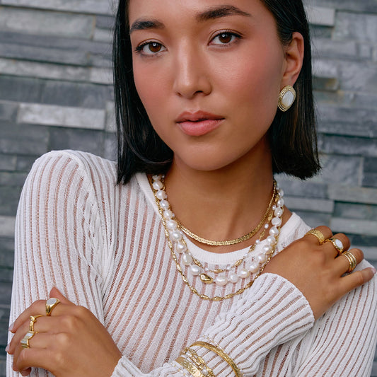Harriette Pearl Necklace