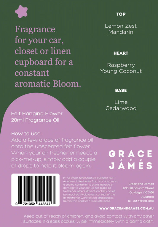 Bloom Air Freshener | Yuzu, Lime & Coconut