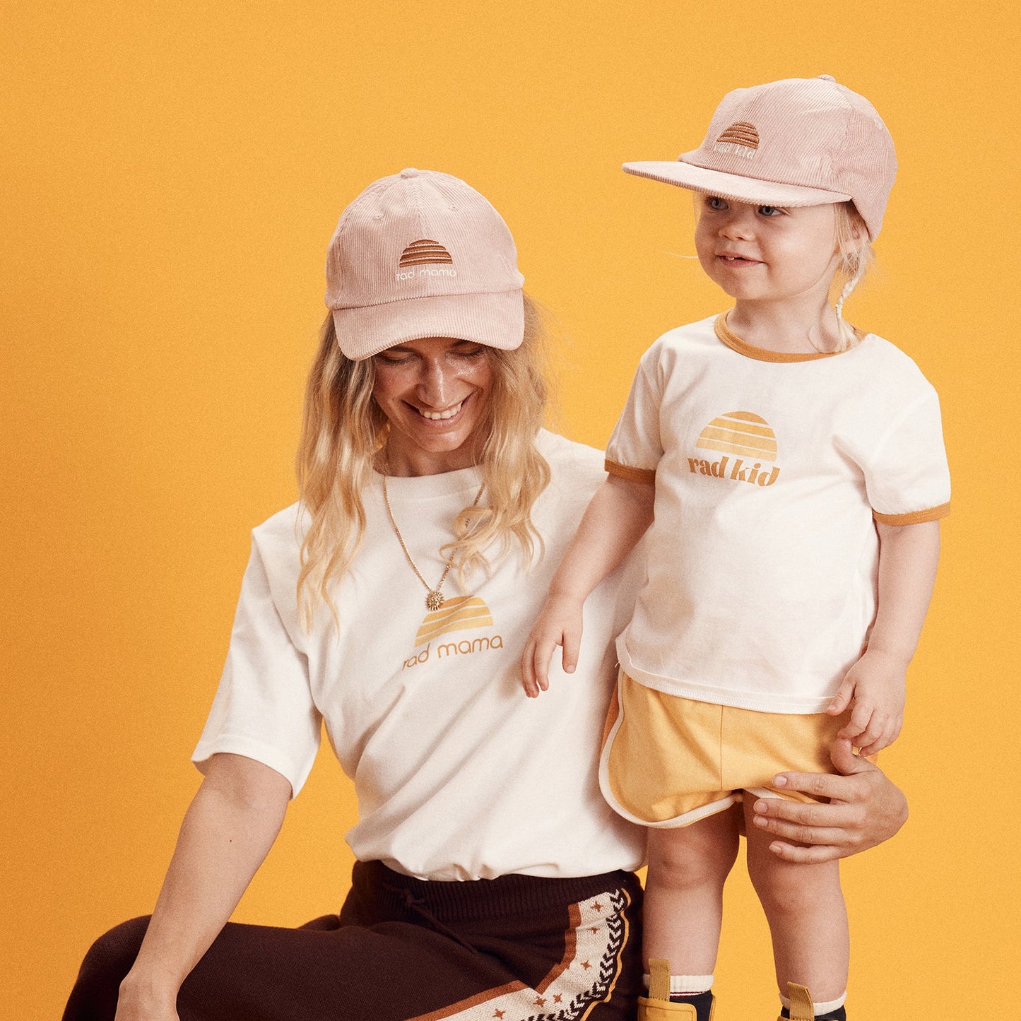 Rad Kid Cord Cap | Mauve