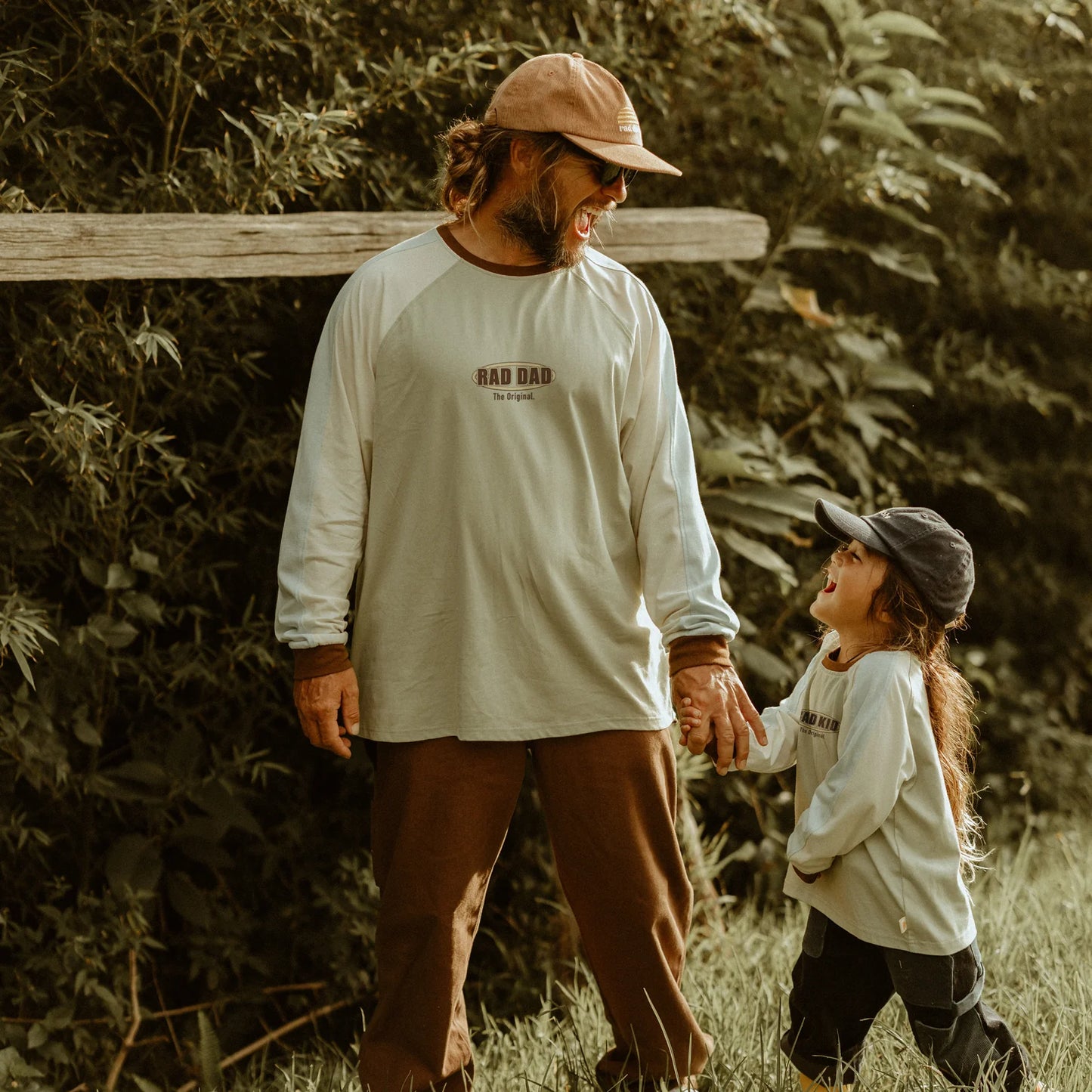 Rad Dad Spliced Long Sleeve Tee