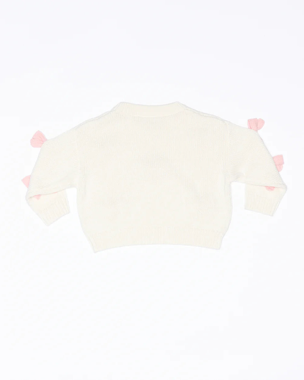 Bow Knit Jumper | Cream