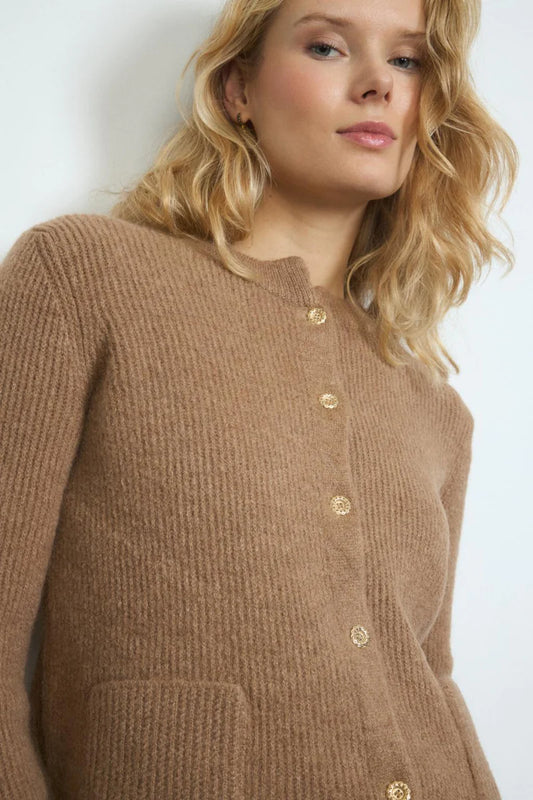 Romeral Frill Knit | Camel
