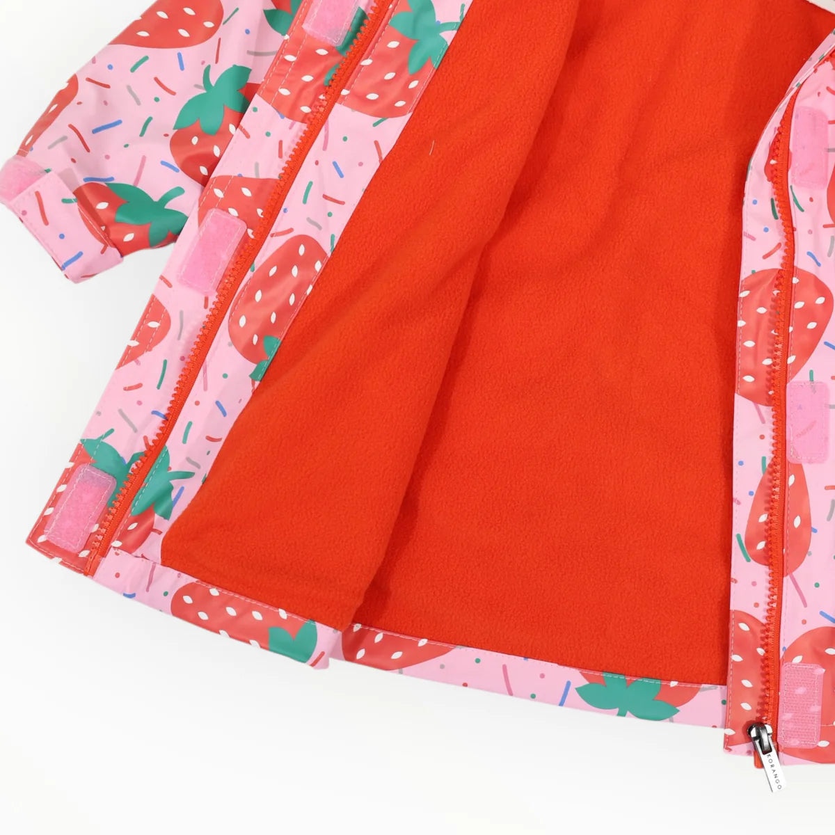 BACK IN STOCK!! Strawberries & Sprinkles Raincoat | Pink