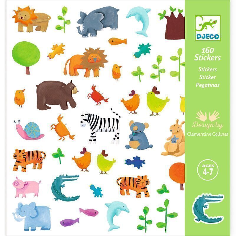 Set 160 Stickers | Various Designs