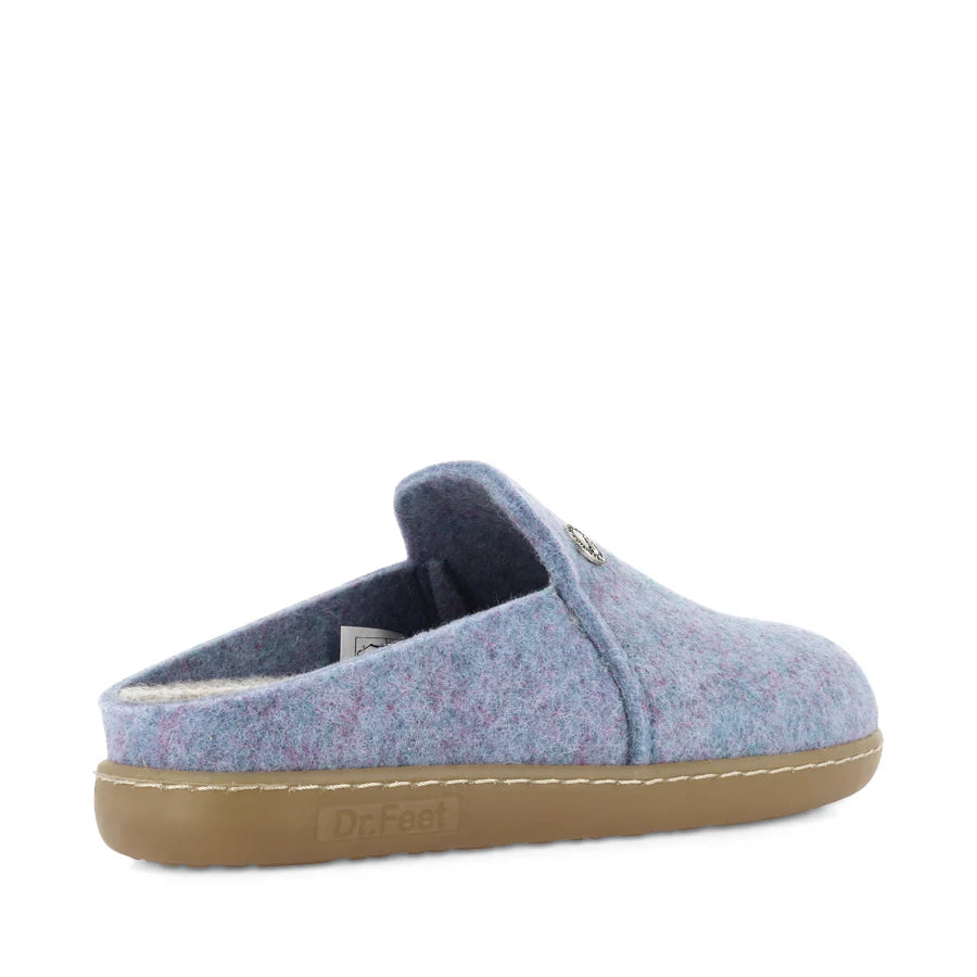 Dr Feet Hoops Slipper | Blue