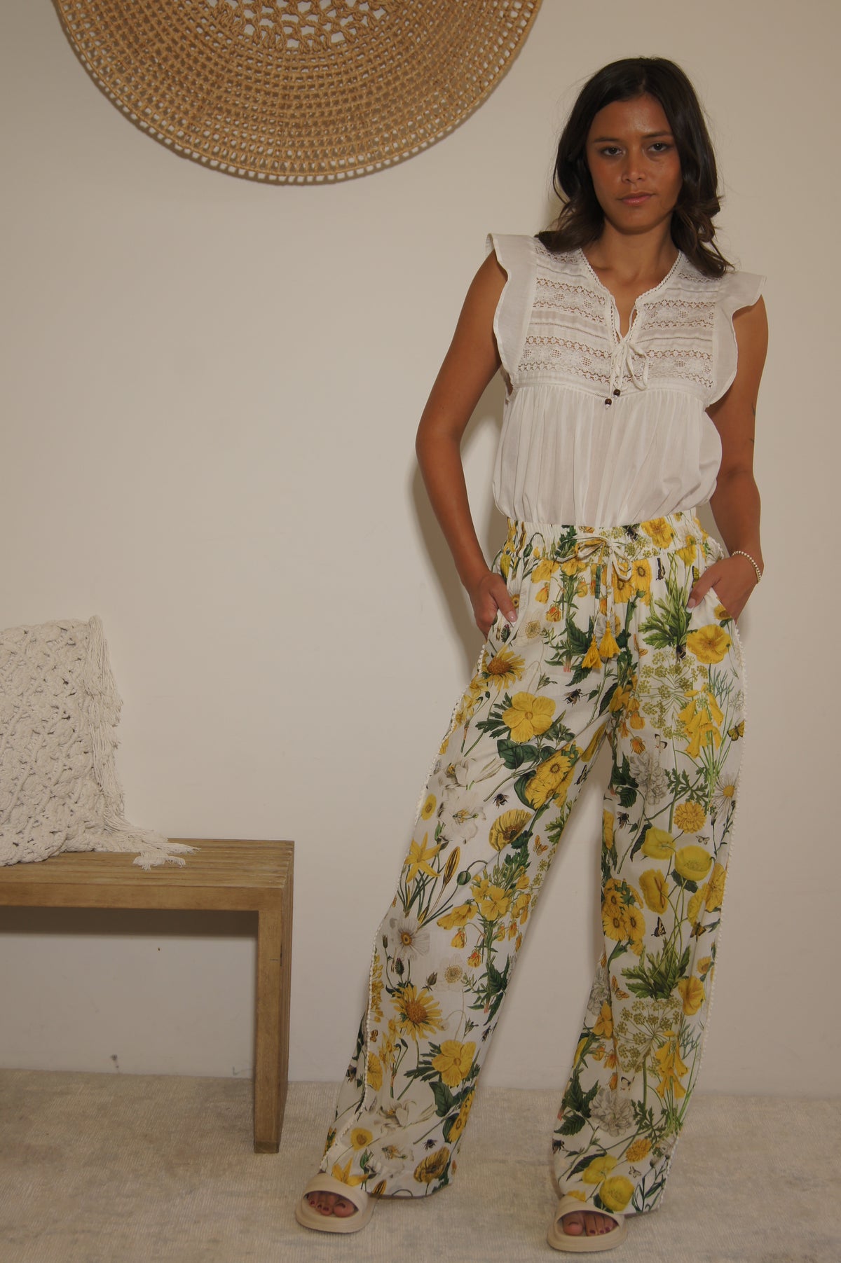 Delilah Pant | Floral Print