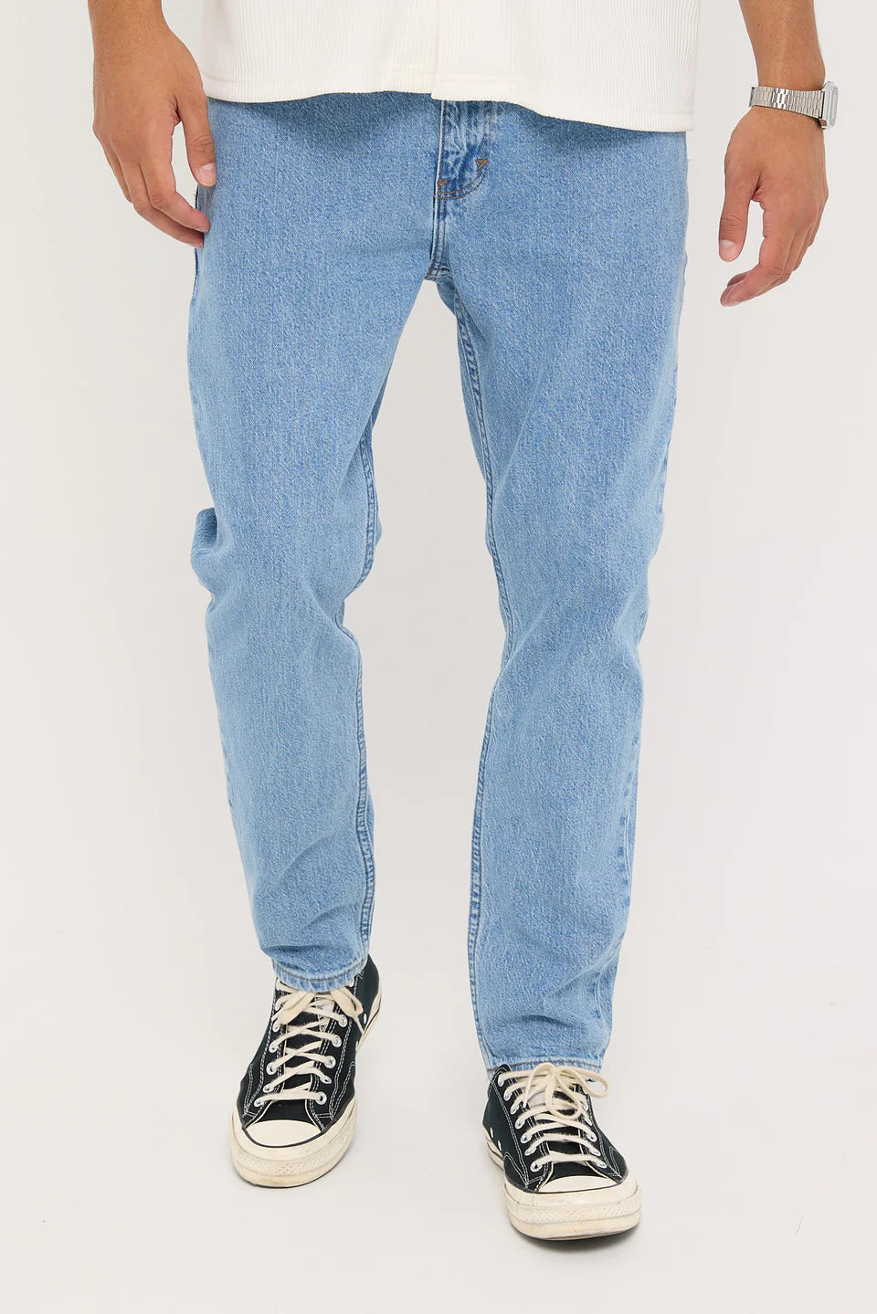 A2 Slim Simon Jean | Bleached Vintage Indigo