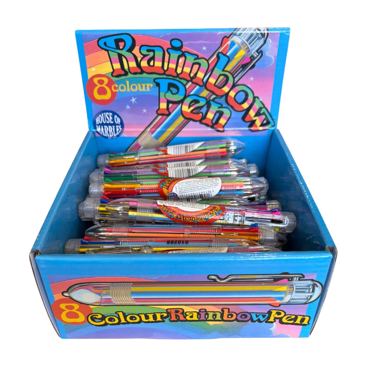 Rainbow 8 Coloured Pen