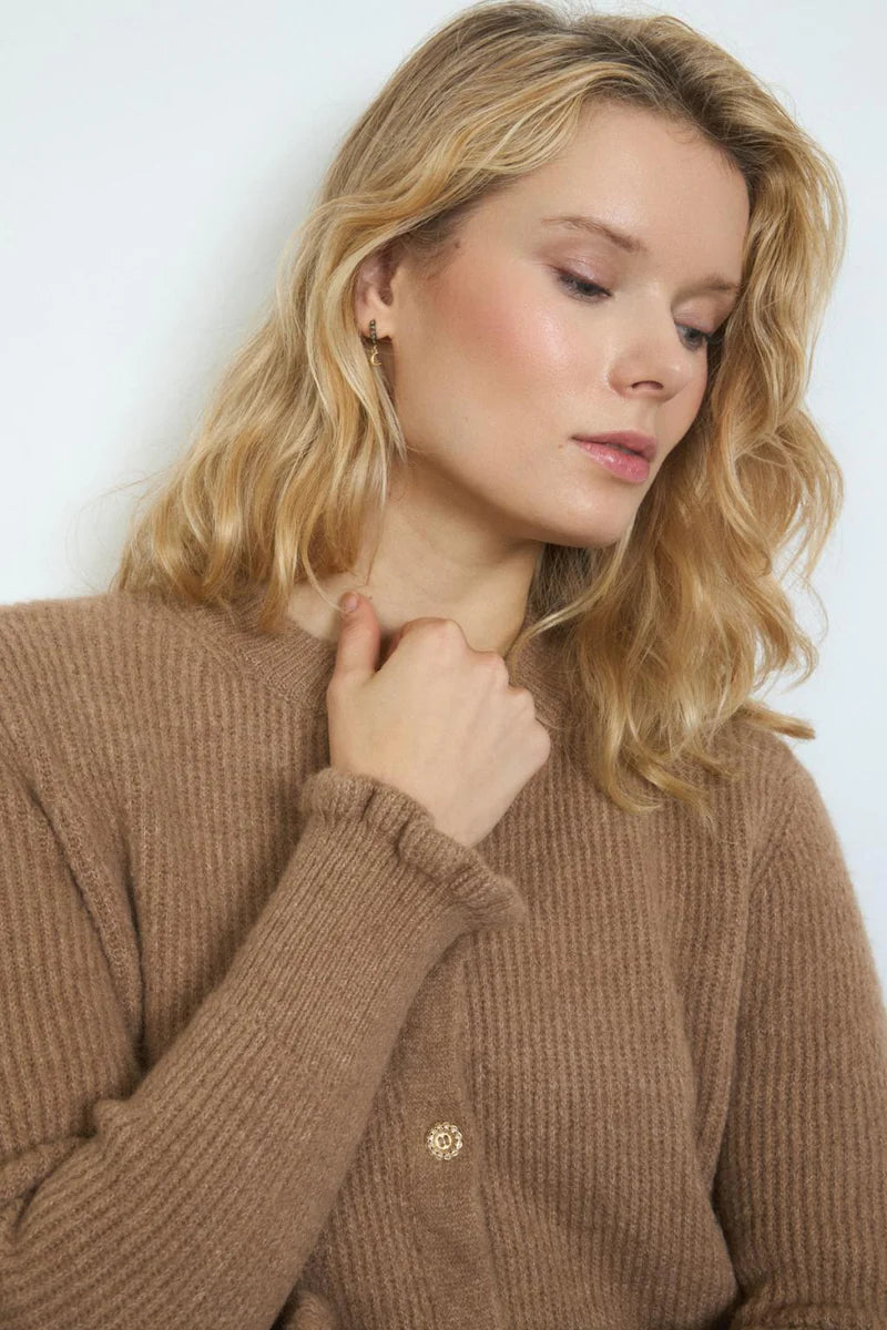Romeral Frill Knit | Camel