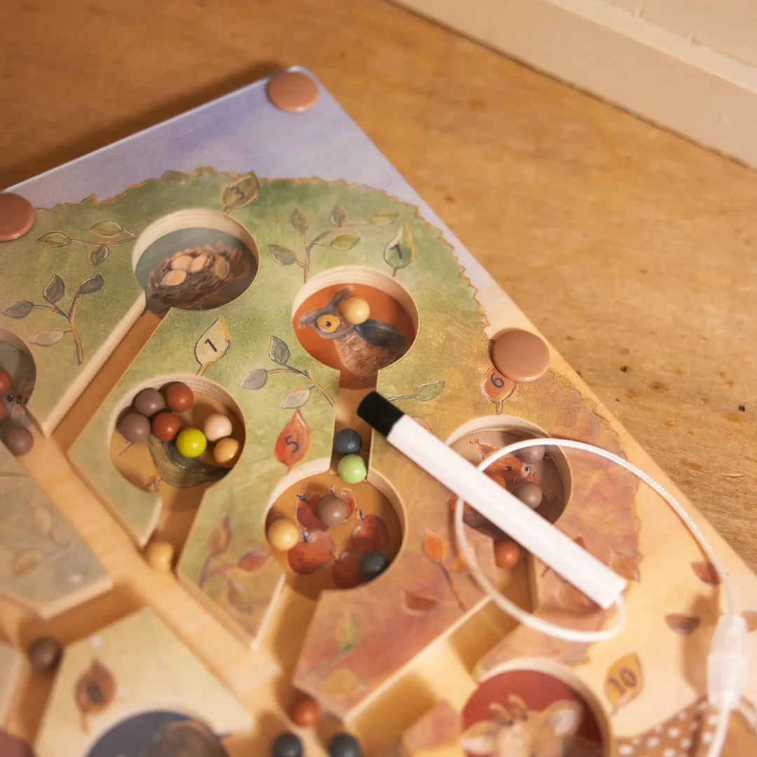 Large Magnetic Maze Tree