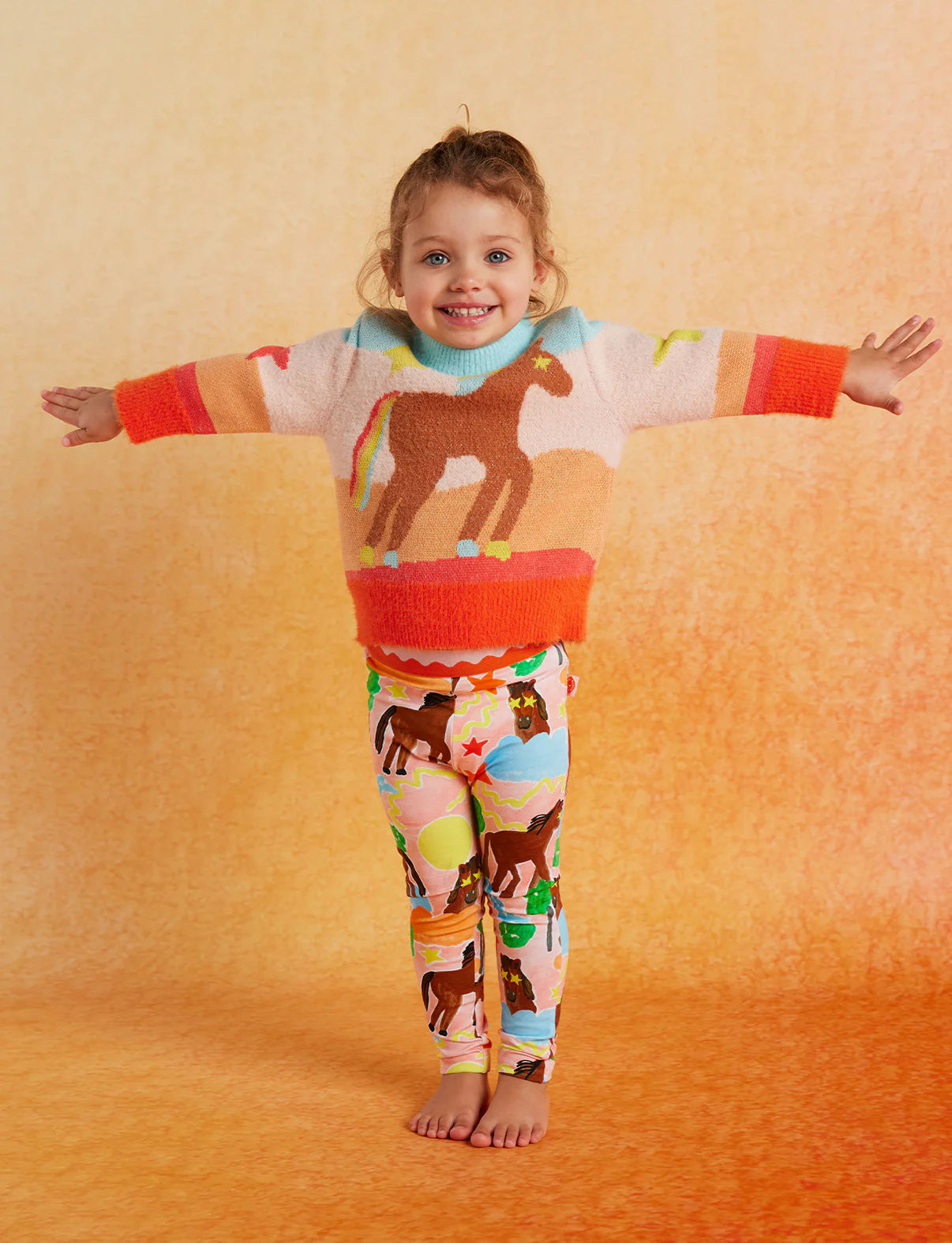 Fluffy Kids Knit | Giddy Up