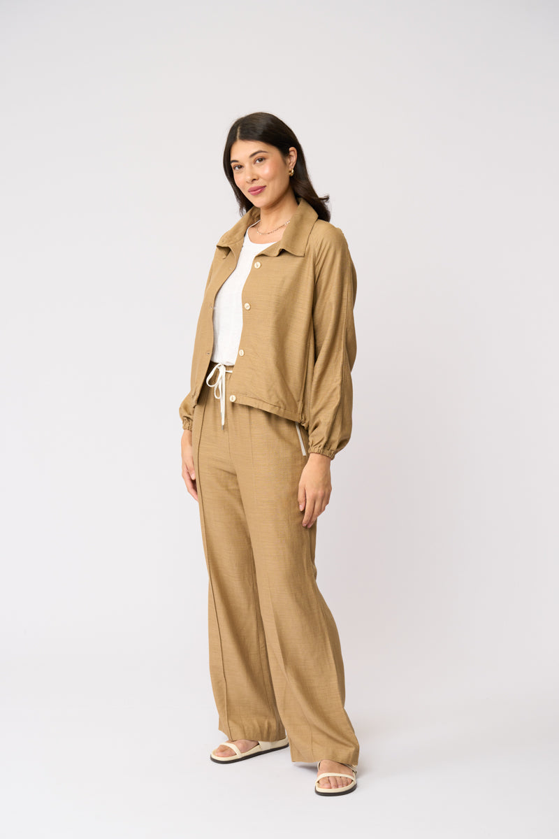 Layover Luxe Pant | Biscotti