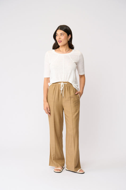 Layover Luxe Pant | Biscotti