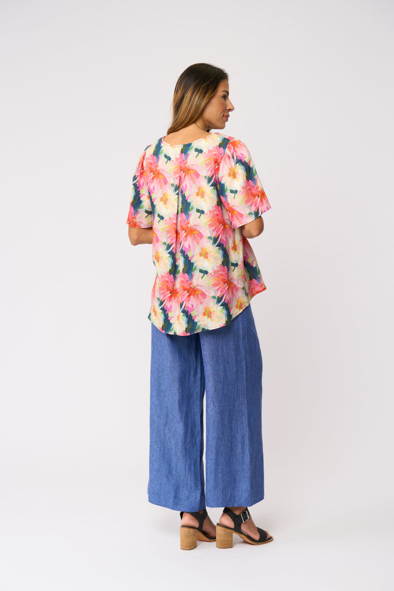 Enchanting Top | Flower Burst