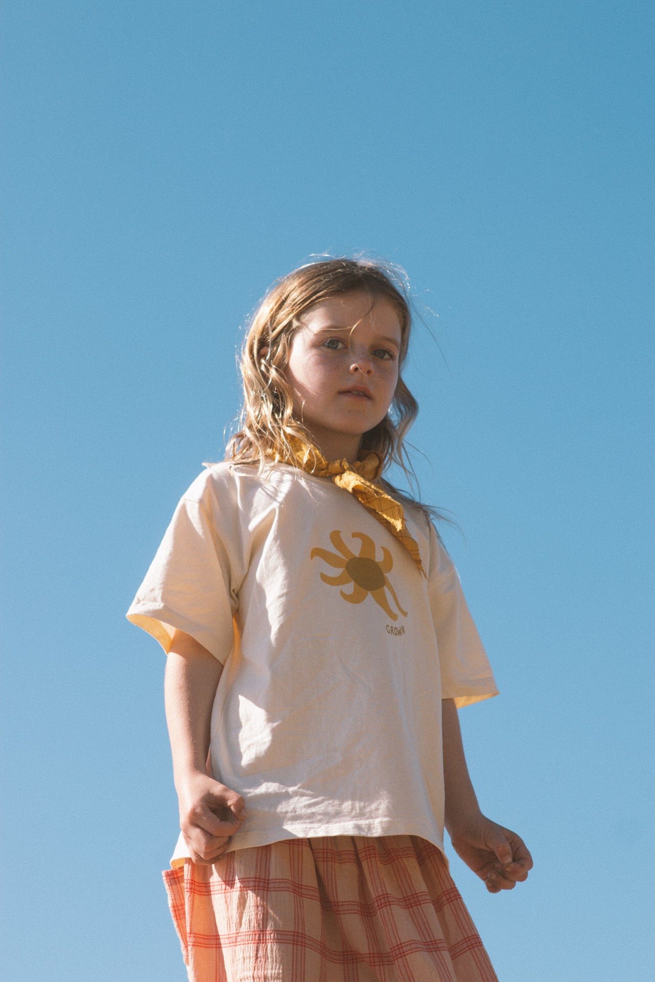 Organic Sunny Tee | Milk