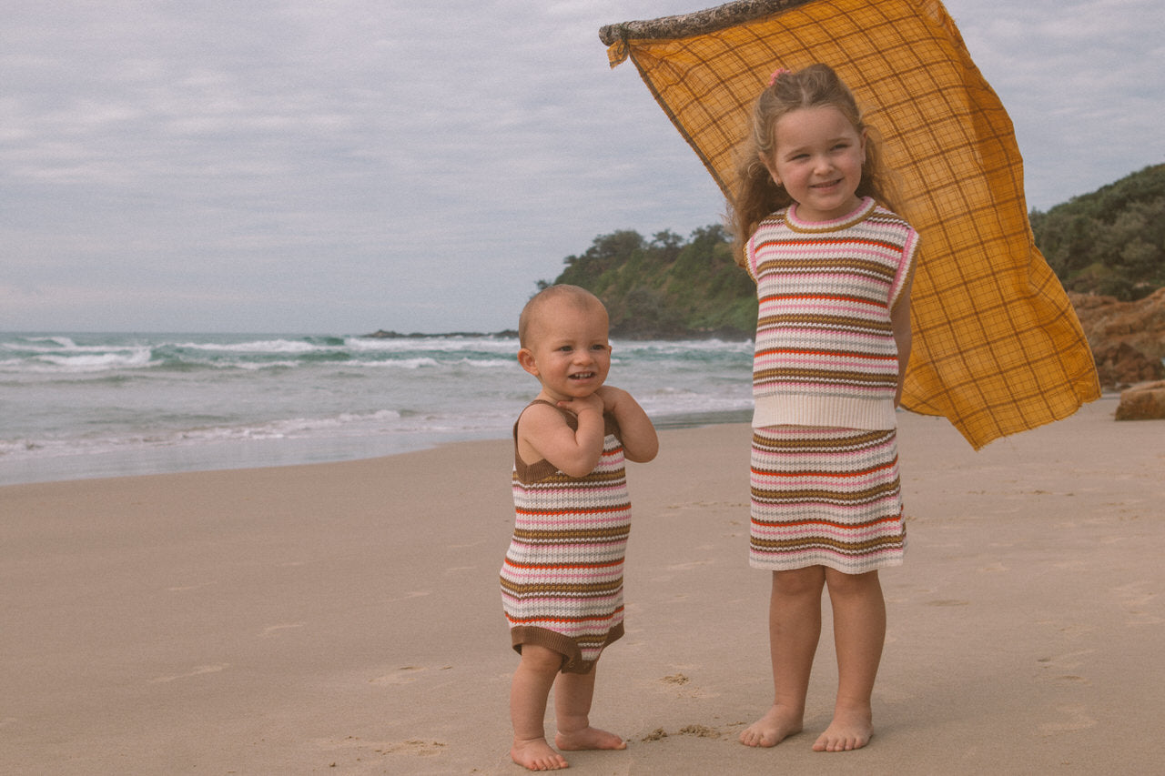 Sunshine Stripe Romper
