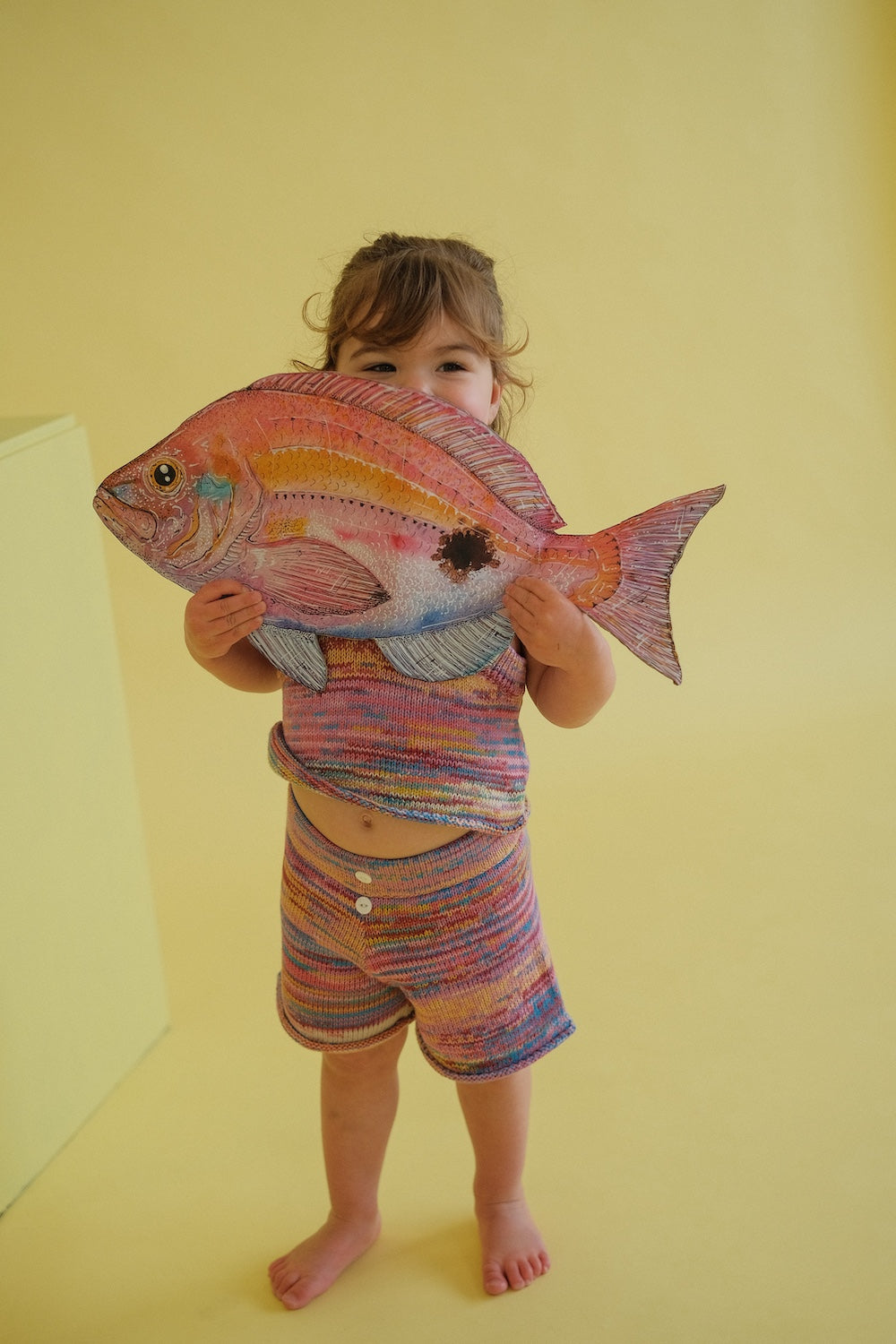 Knitted Shorts | Rainbow