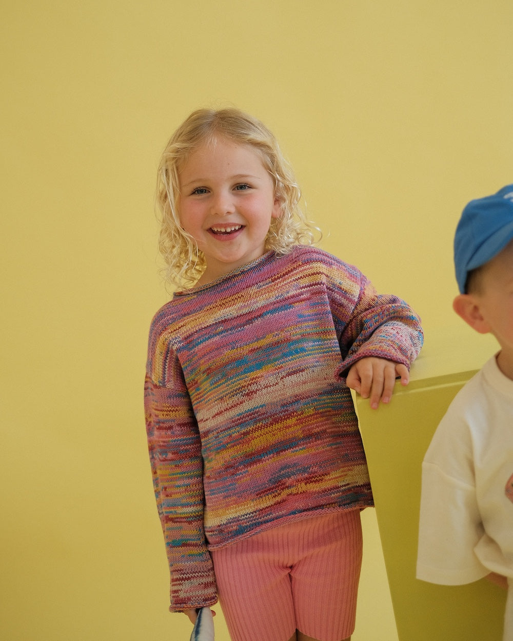 Knitted Pull Over | Rainbow