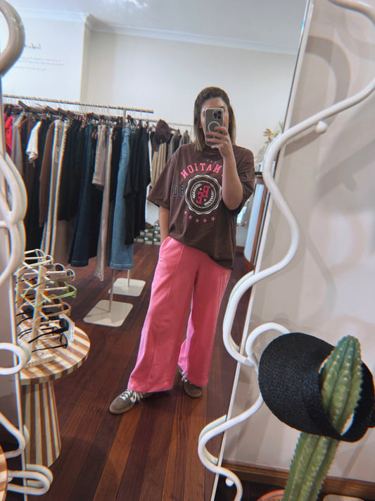 CICLO Wide Leg Track Pant | 3 Colours