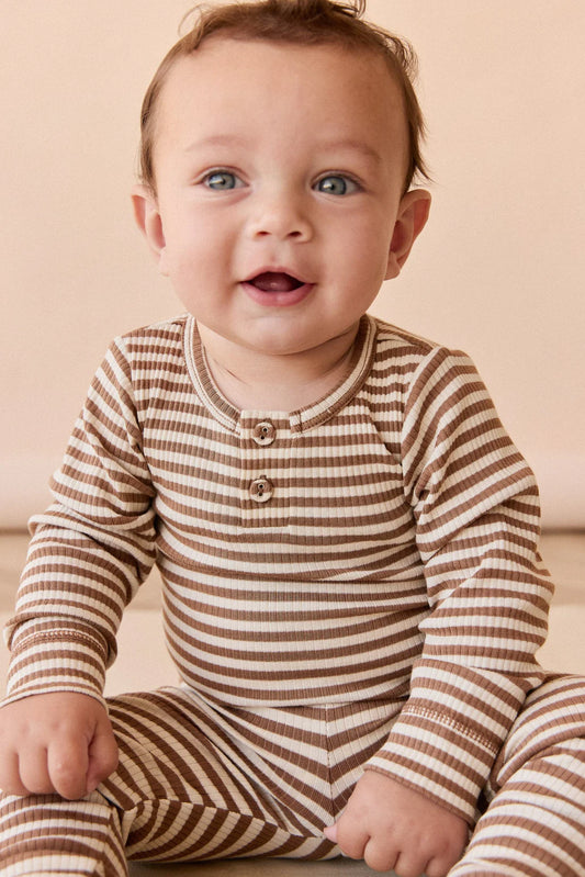 Organic Cotton Modal Long Sleeve Bodysuit