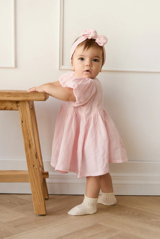 Organic Cotton Muslin Elodie Top | Poppy