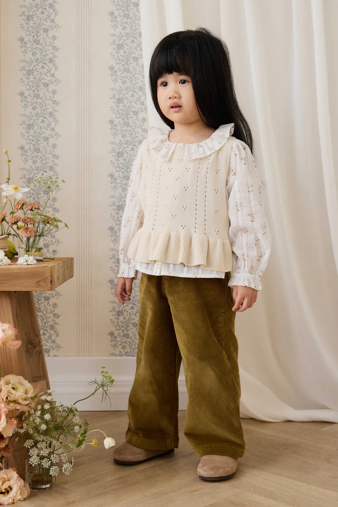 Organic Cotton Brynlee Top | Josepha Egret