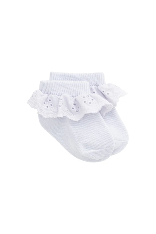 Frill Ankle Sock | Tulle