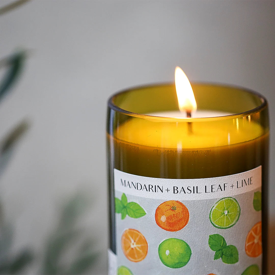 Unwined Candle Co | MANDARIN + BASIL LEAF + LIME