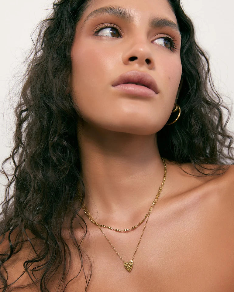 Honey Heart Necklace