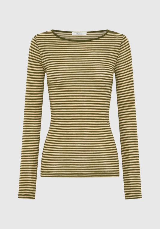 Morri Merino Round Neck | Avo/Birch