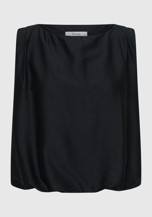 Celine Bubble Top | Black