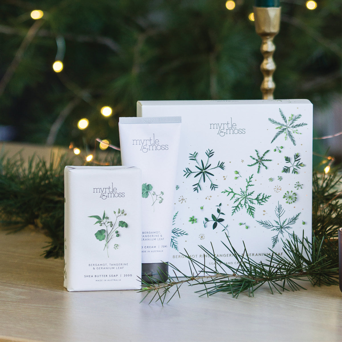 Christmas Duet | Bergamot Rind Tangerine & Geranium Leaf