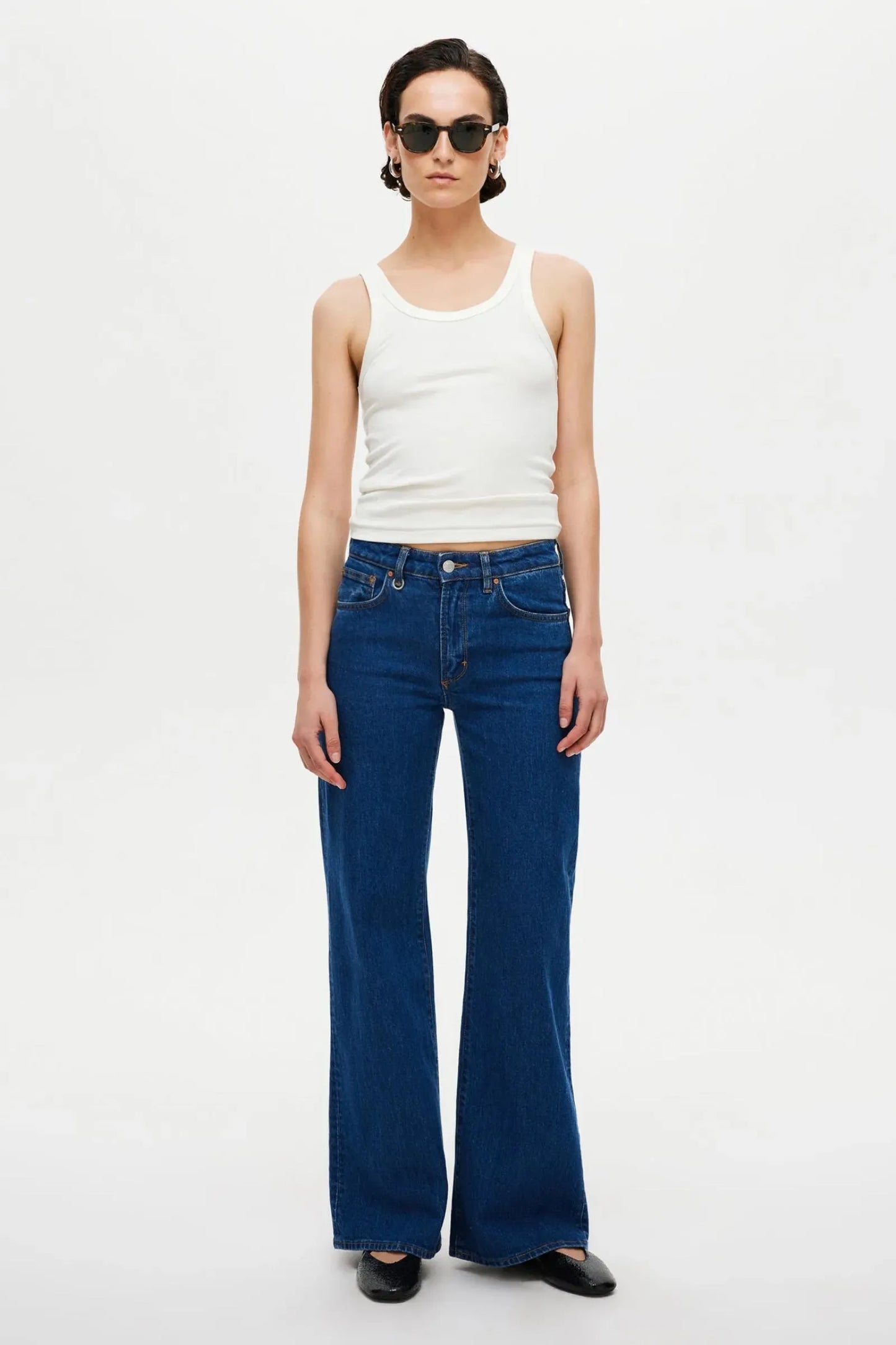 Eva Wide Leg Jean | Royal Indigo