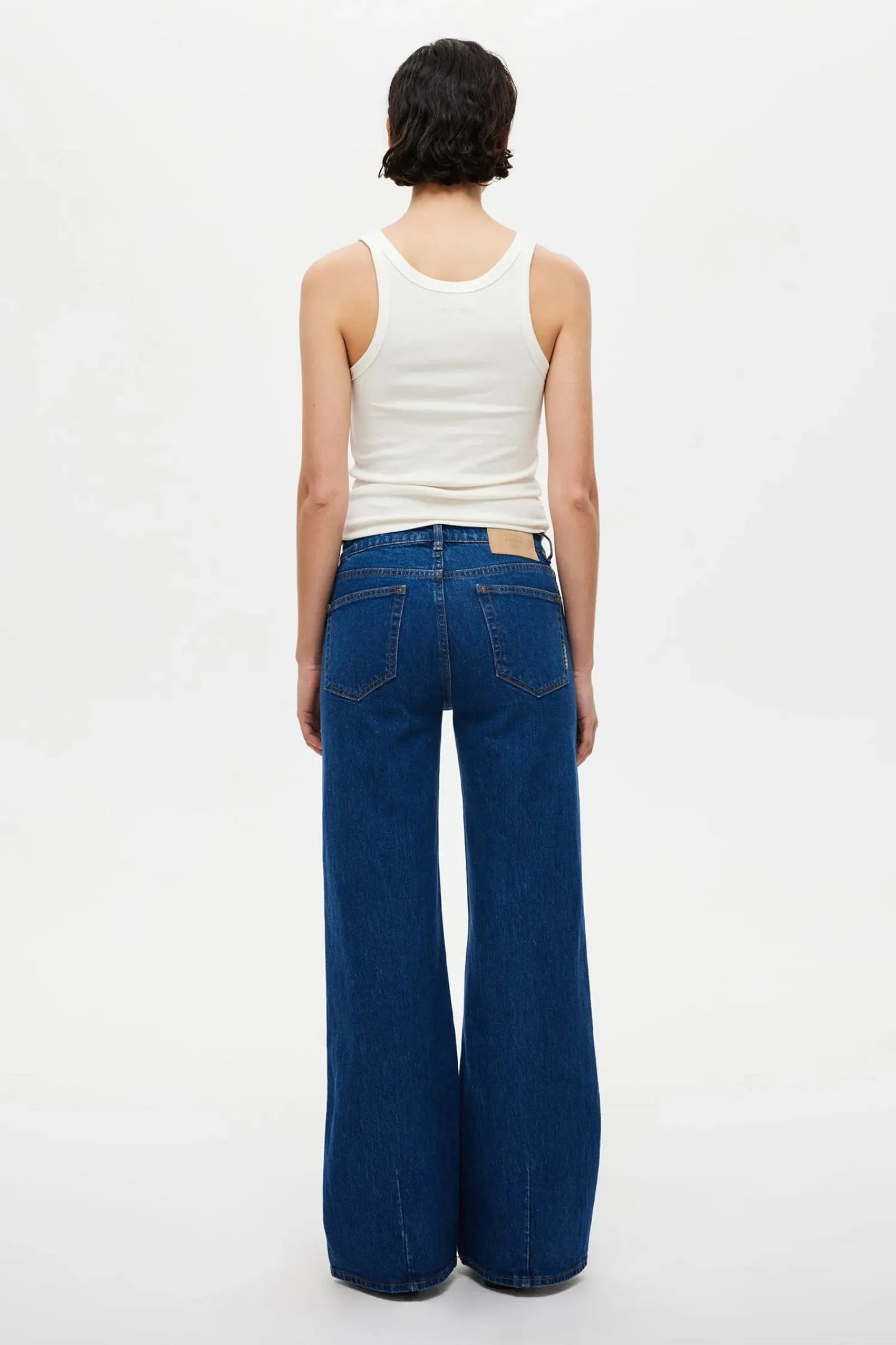 Eva Wide Leg Jean | Royal Indigo