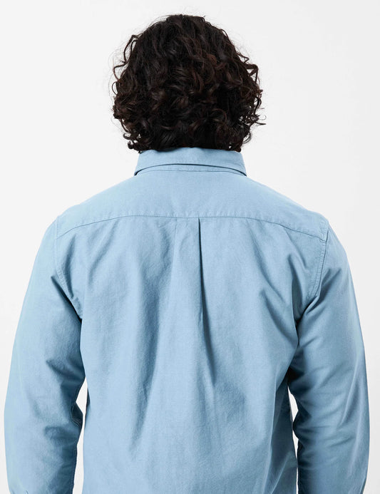Oxford Long Sleeve Shirt | Sky Blue