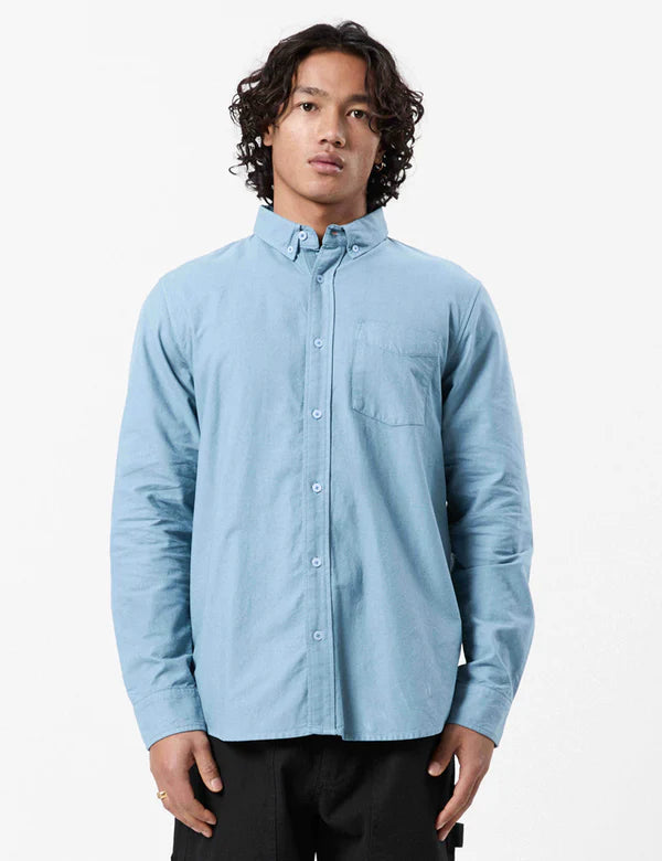 Oxford Long Sleeve Shirt | Sky Blue