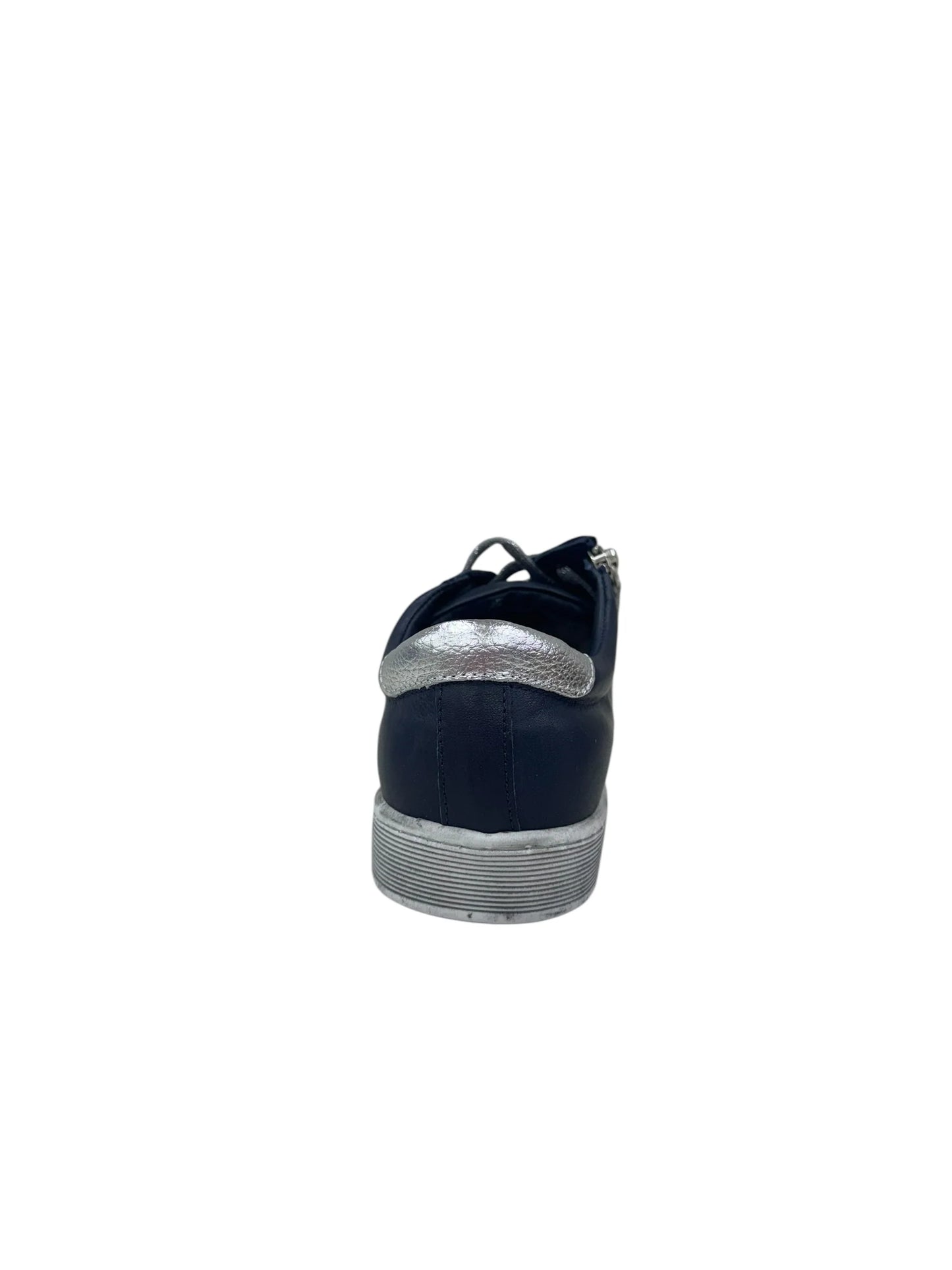 Token Sneaker | Navy/ Silver