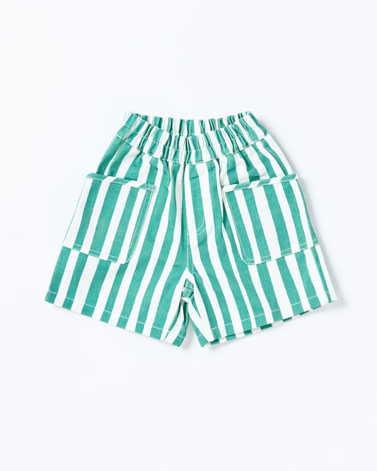 Remy Short | Green Stripe